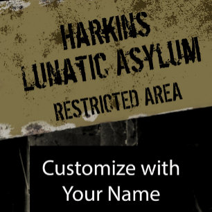 Halloween   Tapisserie   Asile de fous