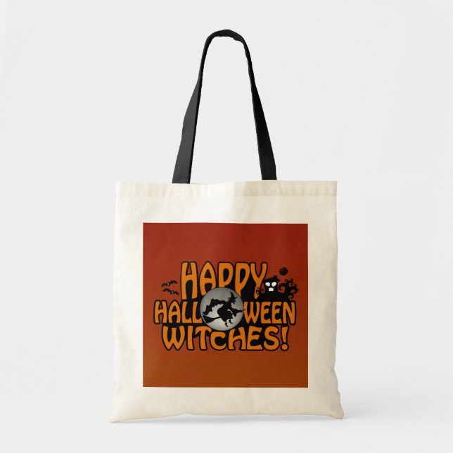 Halloween-Tasche - Stil wählen Tragetasche (Vorne)
