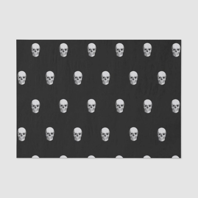 Halloween-Taschentuch-Geschenktüte Seidenpapier (Vorderseite)