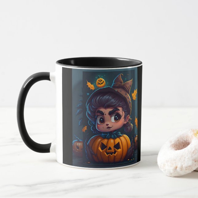 Halloween Tasse (Mit Donut)