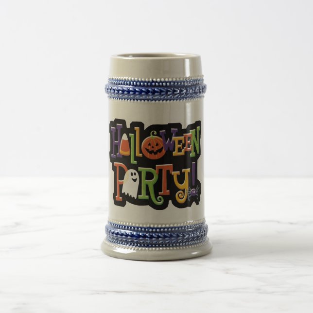 Halloween-Tasse Bierglas (Mittel)