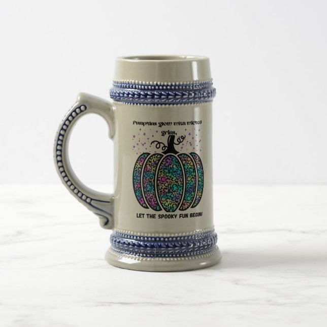 Halloween-Tasse Bierglas (Links)