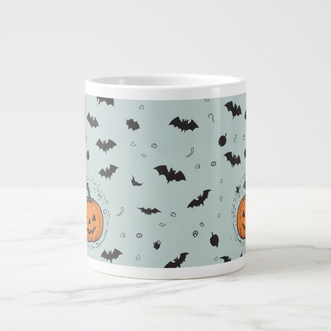 Halloween-Tasse Jumbo-Tasse (Vorderseite)