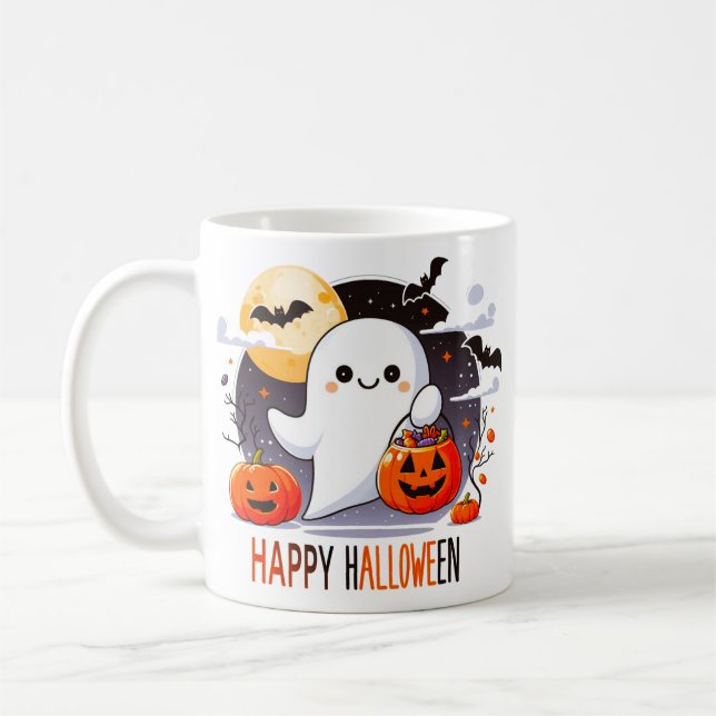Halloween-Tasse Kaffeetasse (Links)