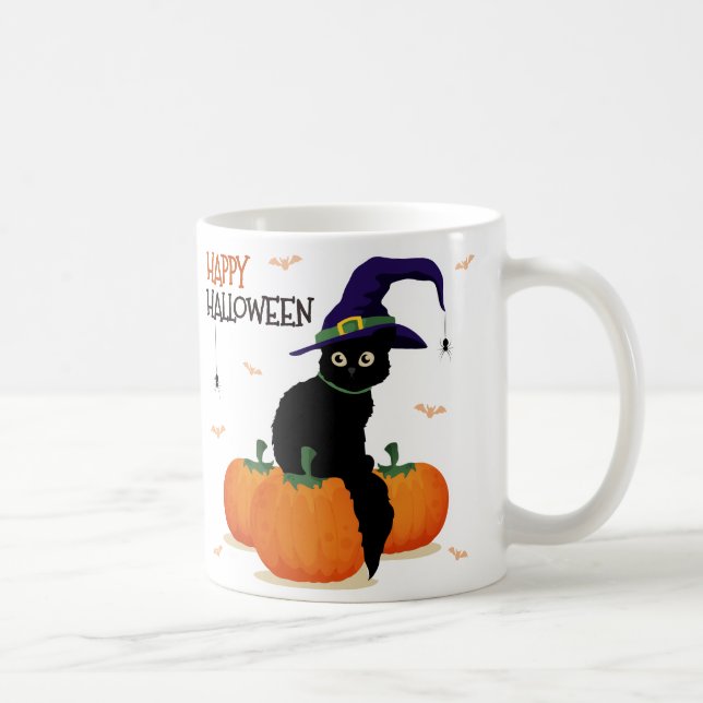 Halloween-Tasse Kaffeetasse (Rechts)