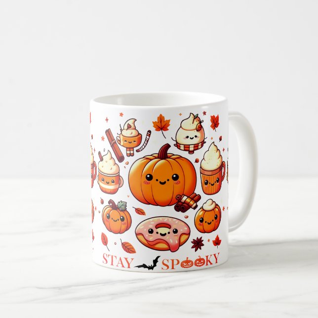 Halloween-Tasse Kaffeetasse (VorderseiteRechts)