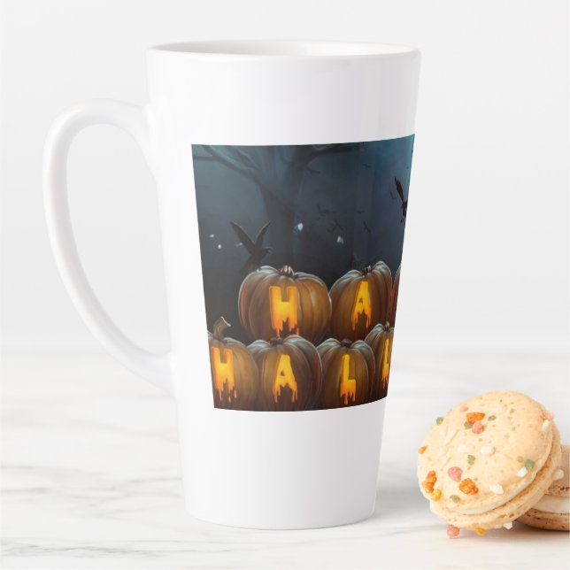 Halloween-Tasse Milchtasse (Beispiel)