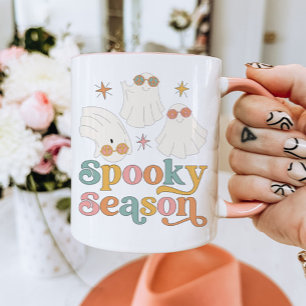 Halloween Tasse Retro Niedlich Ghost Spooky Season