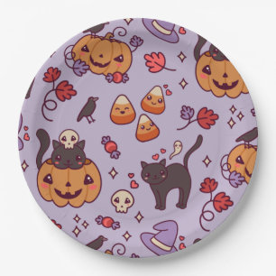 Halloween-Tasse zur Dekoration Pappteller