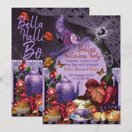 HALLOWEEN TEA-PARTY EINLADUNG