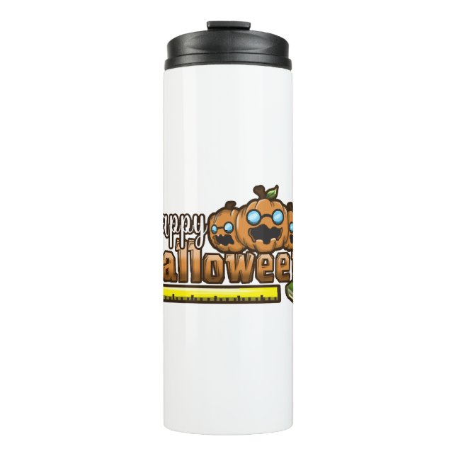 Halloween Teacher Thermosbecher (Vorderseite)