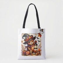 Halloween Teddy Bar Wizard Holiday