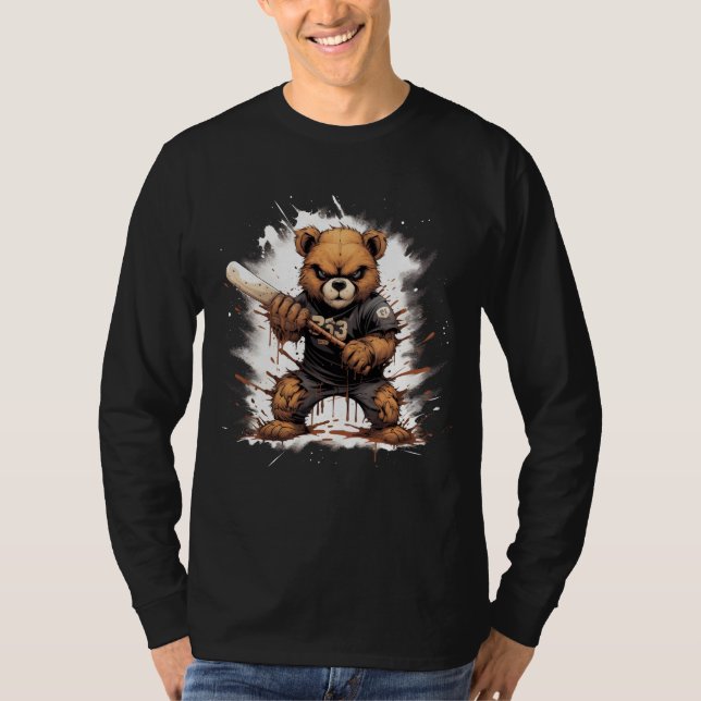Halloween Teddy Bear Perfect Halloween-Geschenkide T-Shirt (Vorderseite)