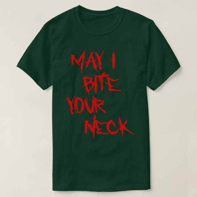 Halloween tee May bisi Dein Neck (Design vorne)