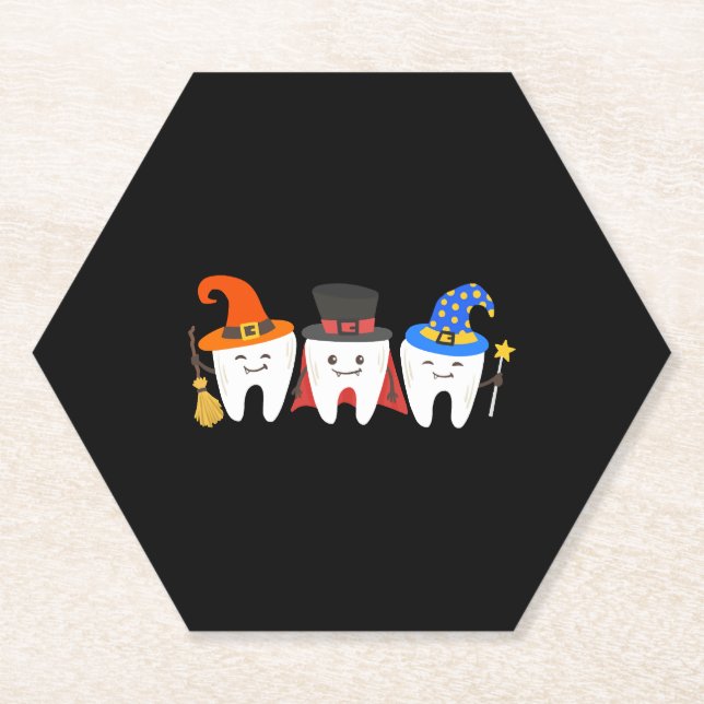 Halloween Teeth Dental Untersetzer (Vorderseite)