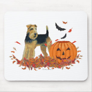 Halloween Terrier Mousepad