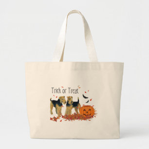 Halloween Terriers Jumbo Stoffbeutel