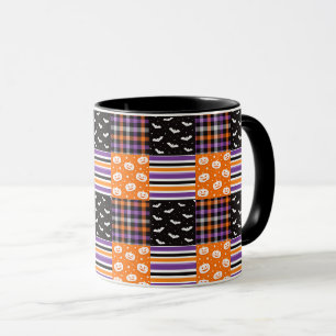 Halloween-Texturen Tasse