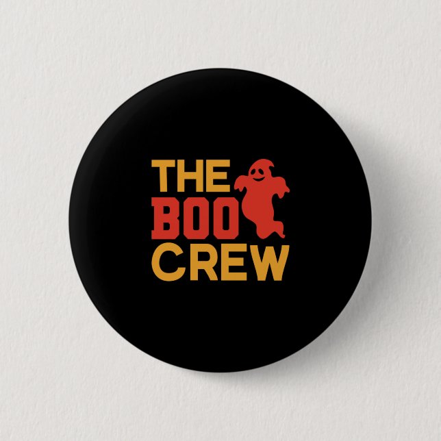 Halloween The Boo Crew Button (Vorderseite)