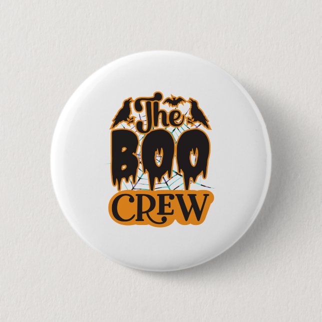 Halloween The Boo Crew Button (Vorderseite)