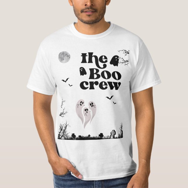 Halloween The Boo Crew Trio of Ghosts T-Shirt (Vorderseite)
