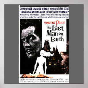 Halloween "The Last Man on Earth" Filmplakat Poster