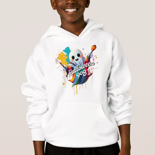 Halloween the Painter Hoodie (Vorderseite)
