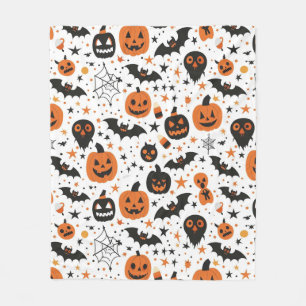 Halloween Thema Fleecedecke