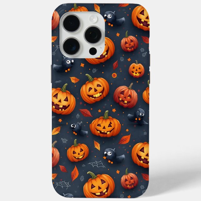Halloween-Thema iPhone15 Pro Max-Fall Case-Mate iPhone Hülle (Rückseite)