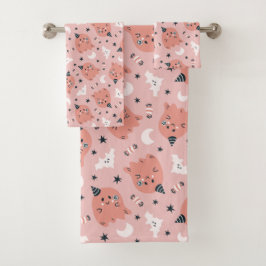 Halloween Theme Bath Set