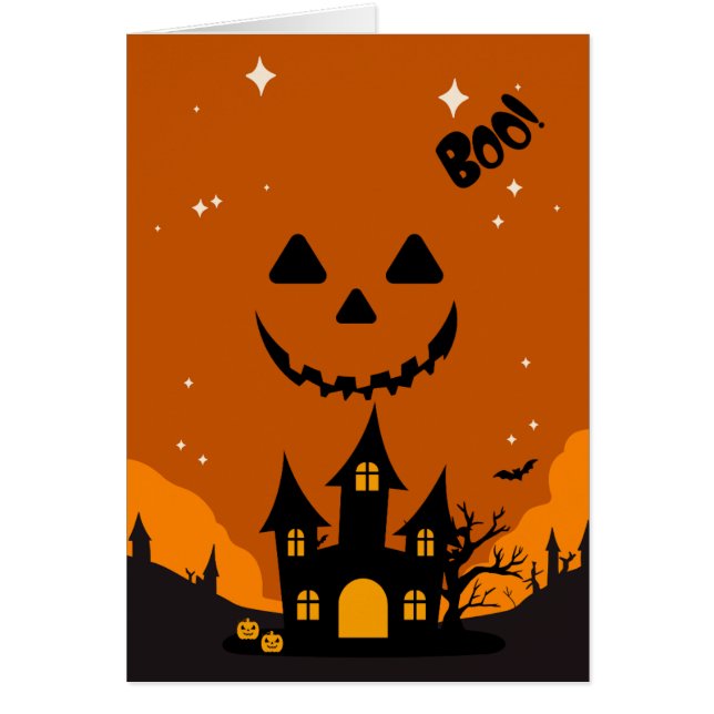 Halloween Themed Baby Shower Invite (Vorne)