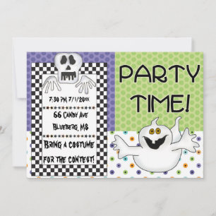 Halloween Themed Einladung