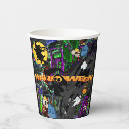 Halloween Themed Pappbecher