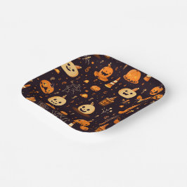 Halloween Themed Pappteller