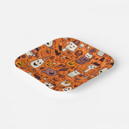 Halloween Themed Pappteller