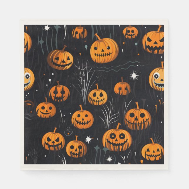 Halloween Themed Serviette (Vorderseite)
