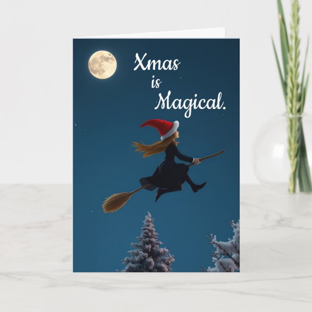 Halloween themed Xmas Card Karte (Vorderseite)