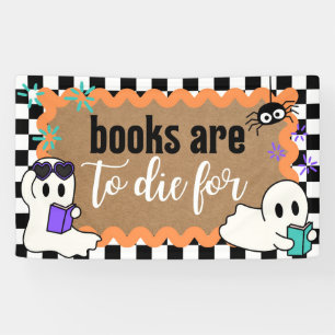 Halloween-Themen-Klassenzimmer-Bibliotheksbanner-B Banner