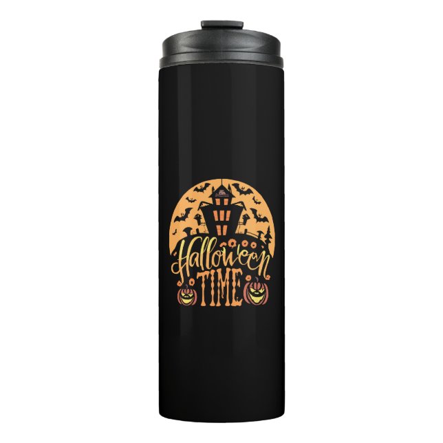 Halloween Thermosbecher (Vorderseite)