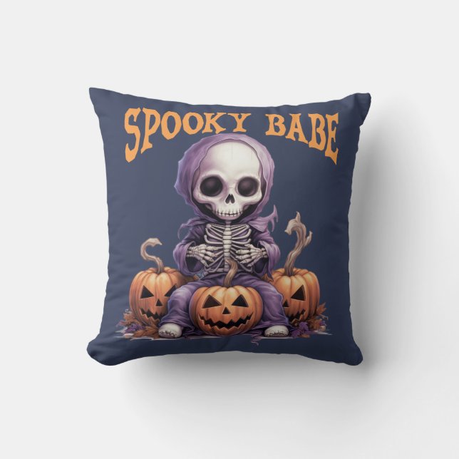 Halloween-Throw-Kissen Kissen (Vorderseite)