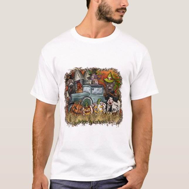 Halloween-Tier T-Shirt (Vorderseite)