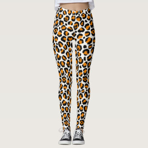 Halloween-Tiermuster Leggings