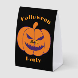 Halloween-Tischständer-Papier-Schild Tischaufsteller