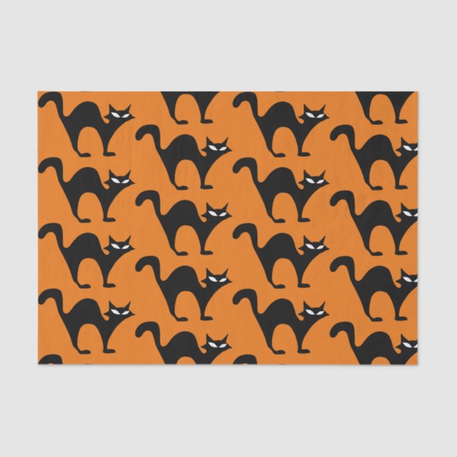 Halloween-Tissue Seidenpapier (Vorderseite)