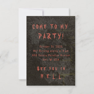 Halloween Tonic CHANGE COLOR - Einladungen / RSVP