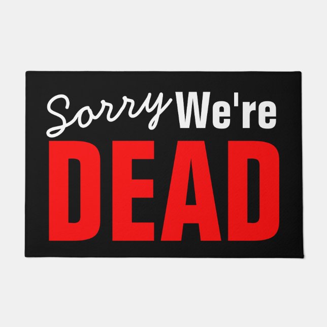 Halloween - Tot Fußmatte (Vorderseite)