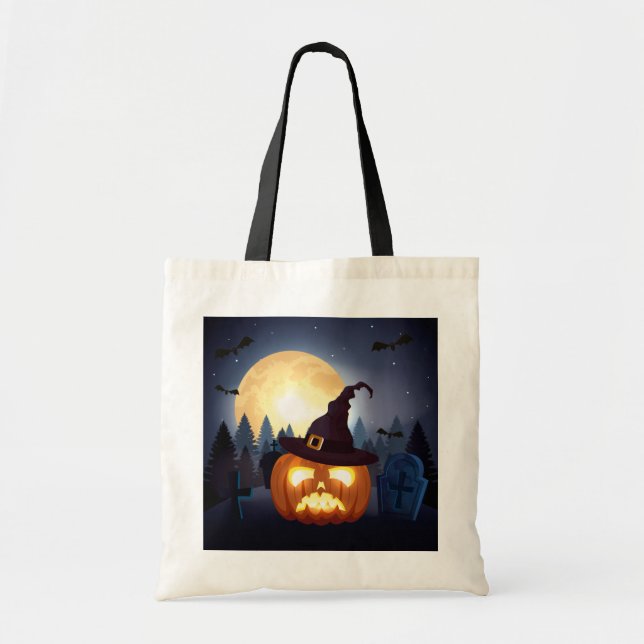 Halloween Tote Bag Tragetasche (Vorne)