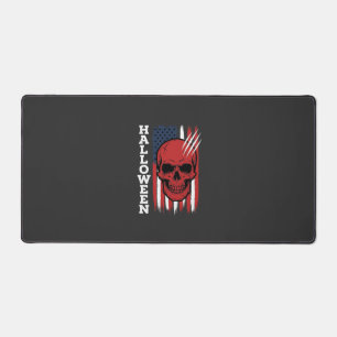 Halloween-Totenkopf-Flagge Vektor-Design_1 Schreibtischunterlage