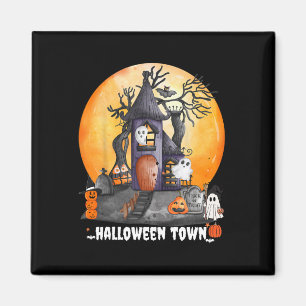 Halloween Town Party Niedlich Halloween Magnet