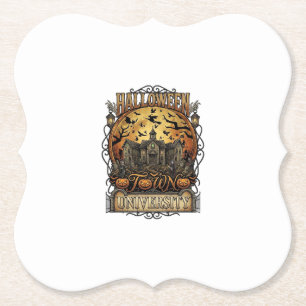 Halloween Town Universität Spukhaus Grusel C Untersetzer